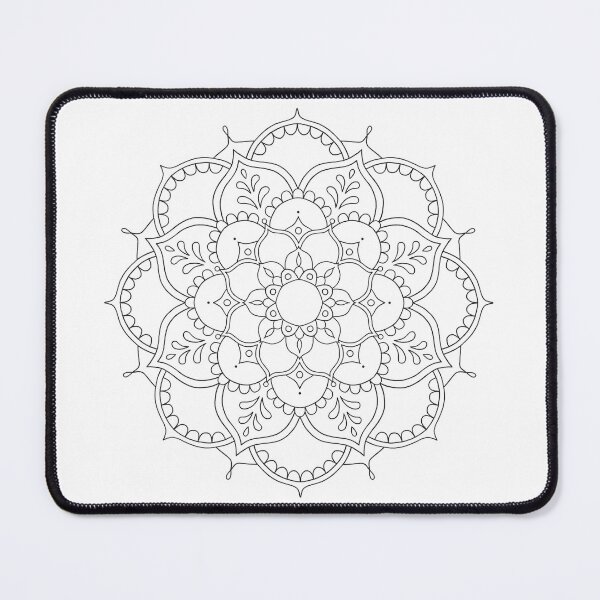 Item preview, Coloring Mandala Drawing designed and sold by Anna Grunduls.