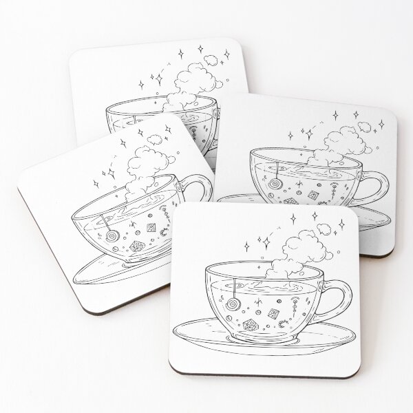 Item preview, 2D tea art designed and sold by ismael202020.