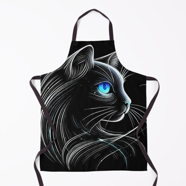 Item preview, Cat Elegance Neon – Futuristic Glowing Feline Design designed and sold by StudioNeon.