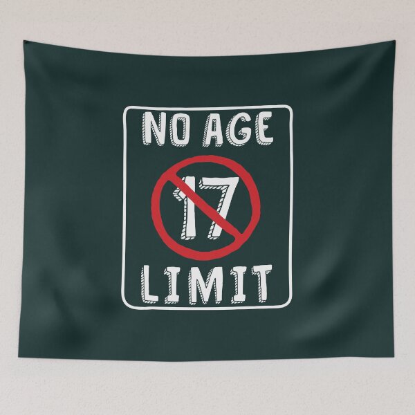 Item preview, No Age Limit 17th Birthday Gifts Funny B-day for 17 Year Old designed and sold by MemWear.