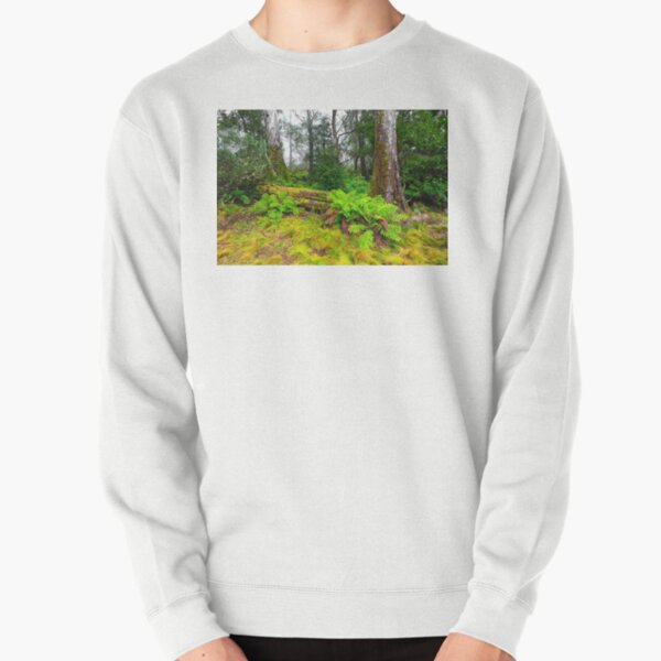 Vista previa del artículo con la obra «Vista del bosque verde», diseñado y vendido por Tassie Gavs Images.