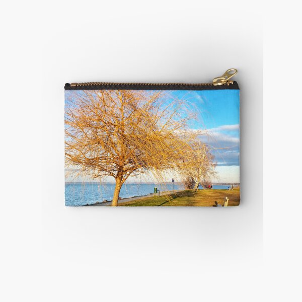 Item preview, Bald Lakeshore Willow, Bench and Shadows in Winter designed and sold by Gaboro.