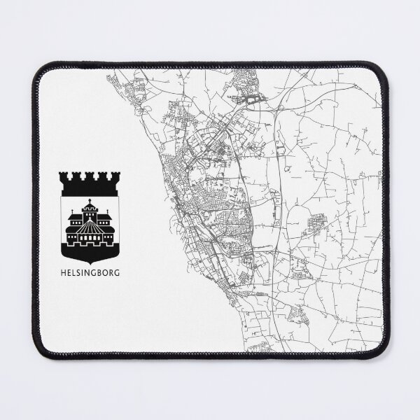 Item preview, Helsingborg stad city layout designed and sold by Gripen Art.