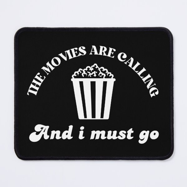 Item preview, The movies are calling and I must go - popcorn bucket designed and sold by PHRASEandSTYLE.