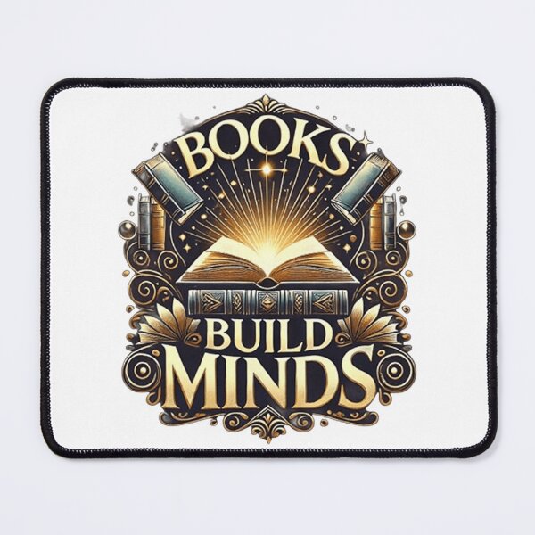 Item preview, Books build minds designed and sold by MFA-BOOKS.