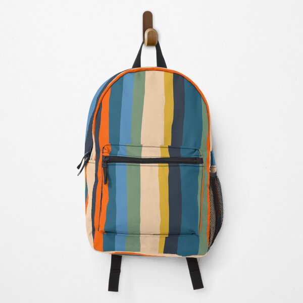 Item preview, Colorful Serrate Stripes Irregular Vertical Stripe Pattern designed and sold by kierkegaard.