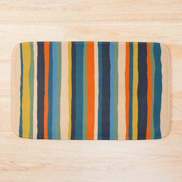Item preview, Colorful Serrate Stripes Irregular Vertical Stripe Pattern designed and sold by kierkegaard.