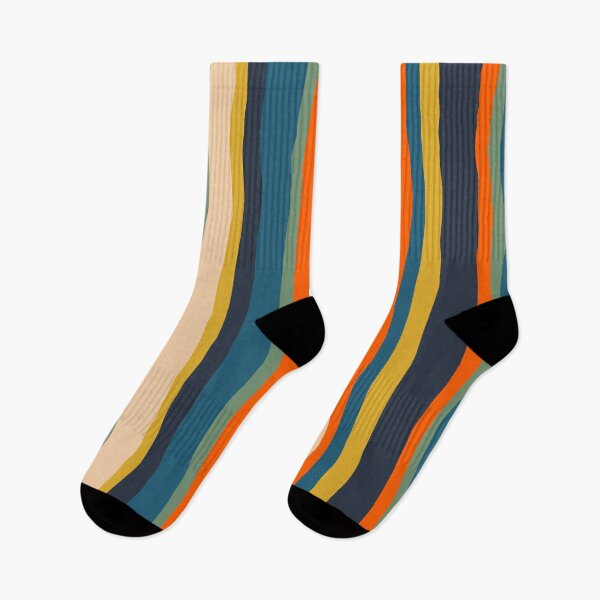 Item preview, Colorful Serrate Stripes Irregular Vertical Stripe Pattern designed and sold by kierkegaard.
