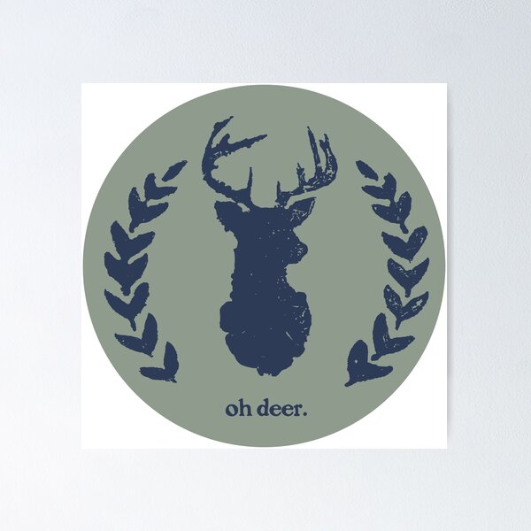 Item preview, Oh Deer Animal Pun  designed and sold by Taylor Duryea.
