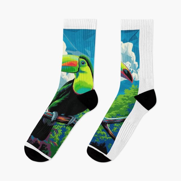 Item preview, Psychedelic Toucans  designed and sold by Mystic Wild Studio.