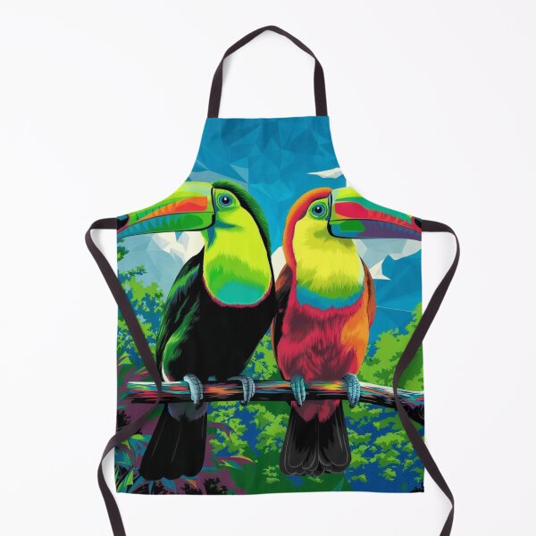 Item preview, Psychedelic Toucans designed and sold by Mystic Wild Studio.