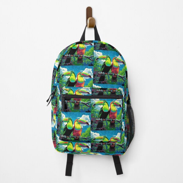 Item preview, Psychedelic Toucans designed and sold by Mystic Wild Studio.