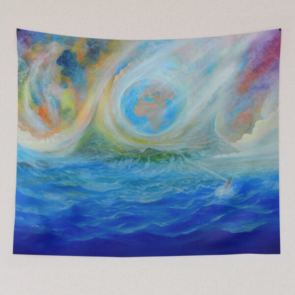 Item preview, Earth Comet - The Earth falls on itself as a comet designed and sold by art paintings.