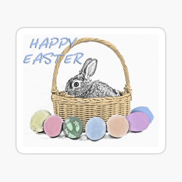 Item preview, Happy easter designed and sold by ImALuckyDog.