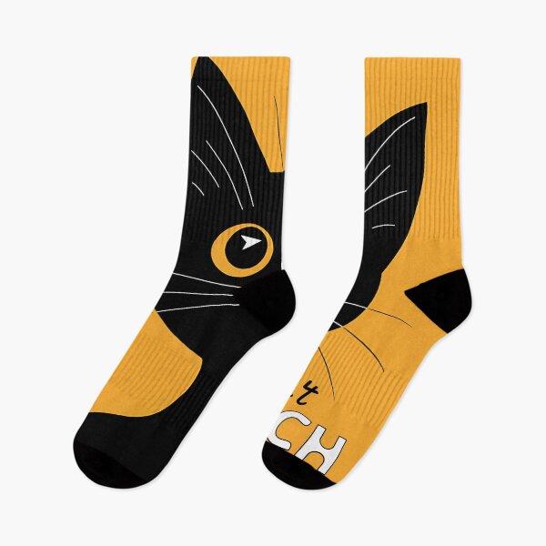 Item preview, Cute Black Cat Saying "Don't Touch designed and sold by The People’s Punchline.