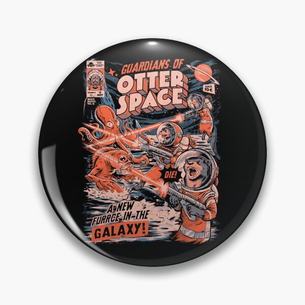 Item preview, Guardians of Otter Space Funny Retro designed and sold by EduEly.