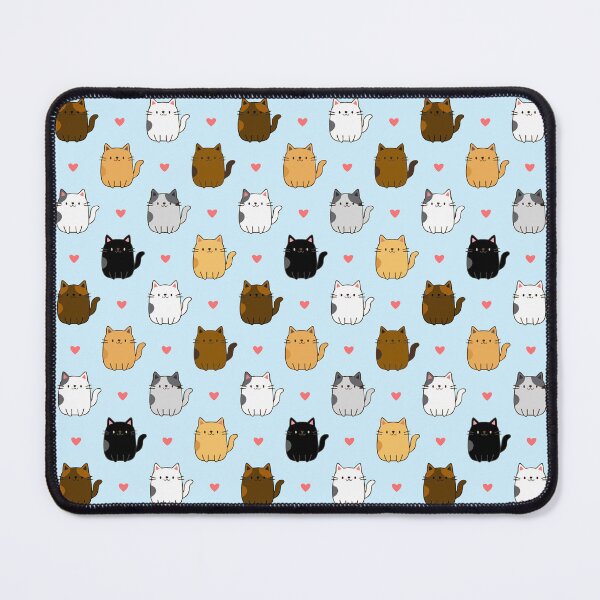 Item preview, Cute Kawaii Cats Pattern 1 designed and sold by STUDIO-72.