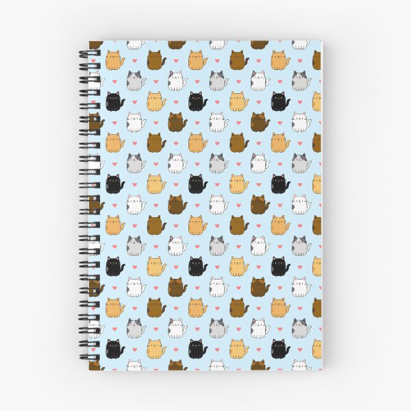 Item preview, Cute Kawaii Cats Pattern 1 designed and sold by STUDIO-72.
