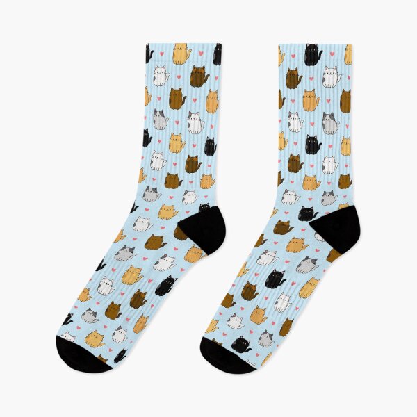 Item preview, Cute Kawaii Cats Pattern 1 designed and sold by STUDIO-72.