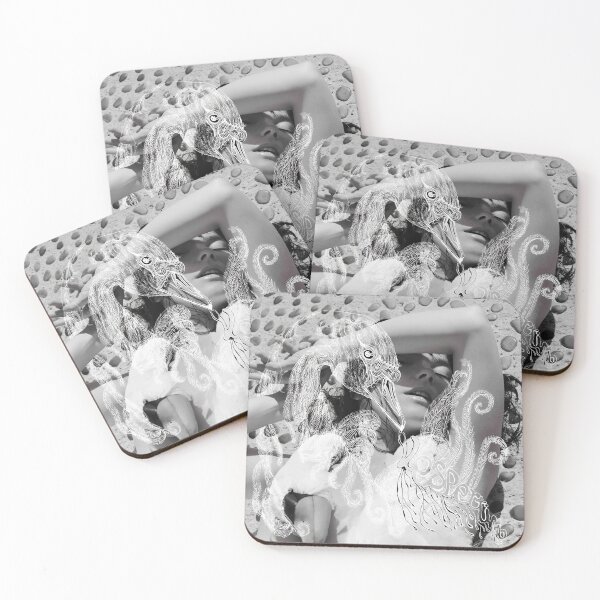 Item preview, kloro woman on rock designed and sold by roselynhara.