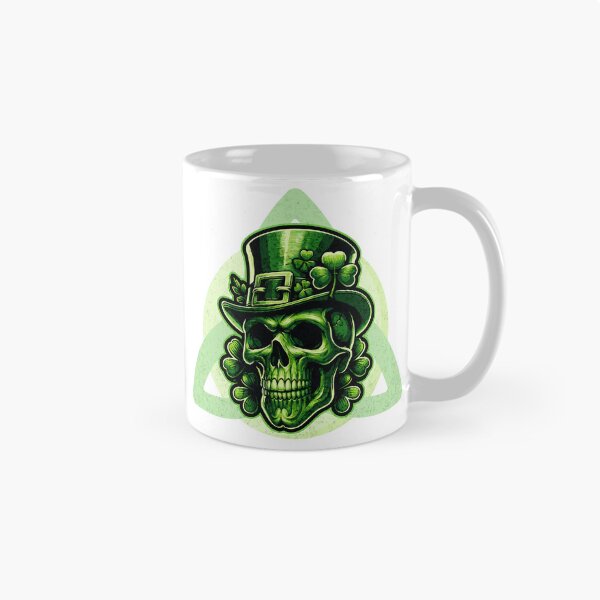 Item preview, St. Patrick's Day - Green Skull designed and sold by Rich Summers Art.