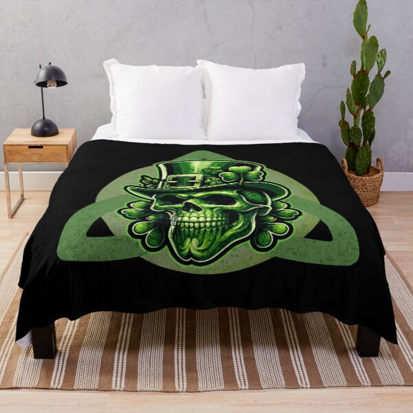 Item preview, St. Patrick's Day - Green Skull designed and sold by Rich Summers Art.