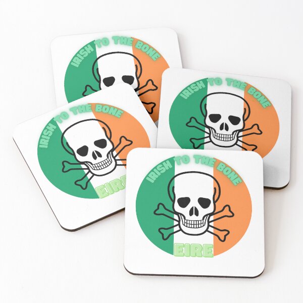 Item preview, Irish To The Bone - Eire Skull and Crossbones designed and sold by CelticT.