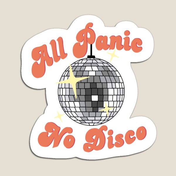Item preview, All Panic No Disco designed and sold by ADHDiy Designs.