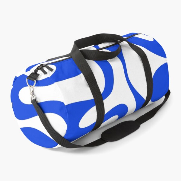 Item preview, Contemporary Modern Abstract Pattern in Royal Blue and White designed and sold by kierkegaard.