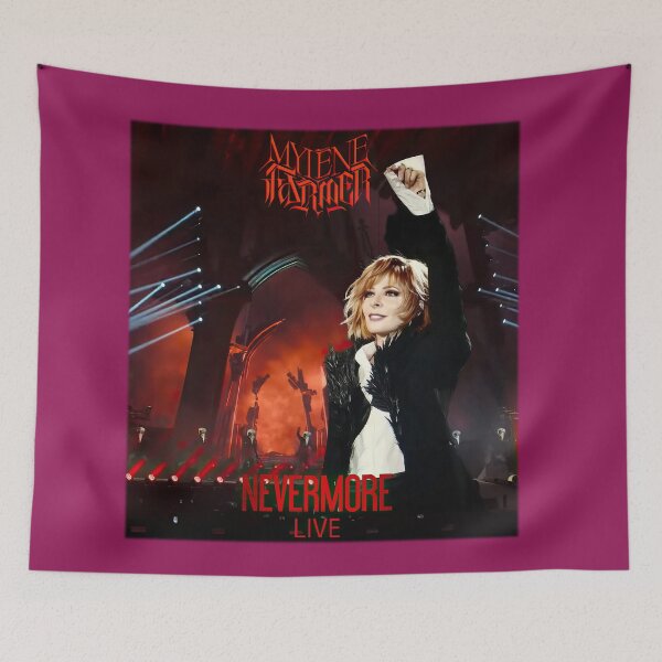 Item preview, Mylene Farmer NEVERmore__Tour_Live designed and sold by MusicVibesTee.