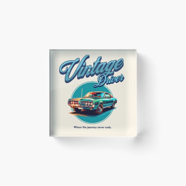 Item preview, Vintage Driver - Classic Car designed and sold by John-Rock.