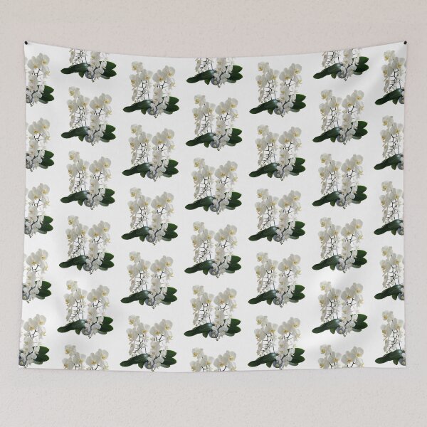 Item preview, White phalaenopsis orchid original artwork designed and sold by paragonDesign28.