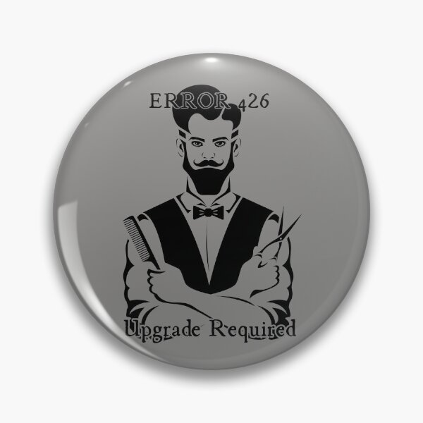 Item preview, Error 426, Error, Hairdresser, barber, designed and sold by GOLDENGARDENART.