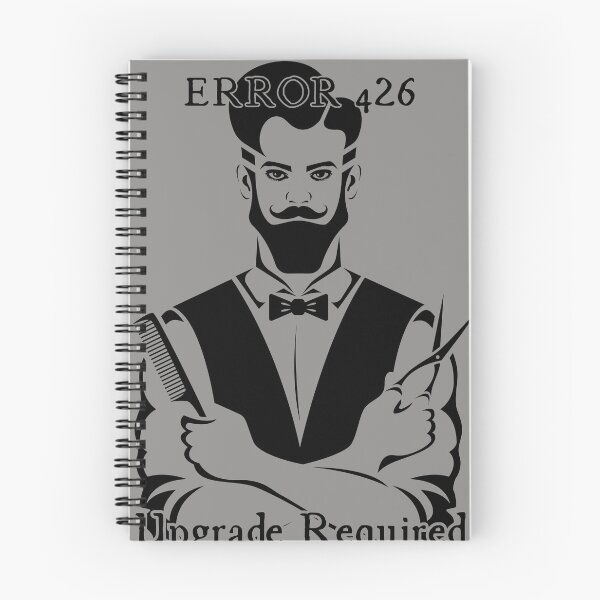 Item preview, Error 426, Error, Hairdresser, barber, designed and sold by GOLDENGARDENART.
