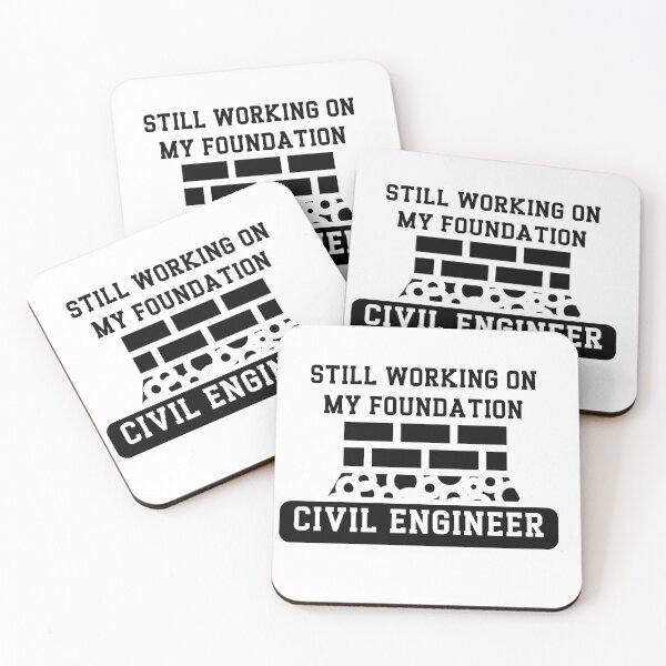 Item preview, Civil Engineer Foundation, Civil Engineering Tee, Construction Worker Gift, Architecture Student Shirt, Professional Builder Top designed and sold by CottonCandyCo78.