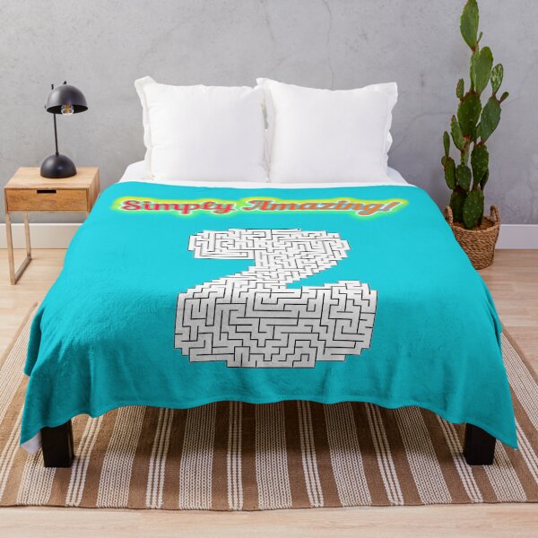 Item preview, SIMPLY AMAZING! *Z* Monogram Maze Puzzle Game - Cute Fun Whimsical Alphabet Letter Initial Print - Kids Childs Teen Party-Baby Bridal Shower Wedding FAVOR GIFT designed and sold by Spinning Plates 360.