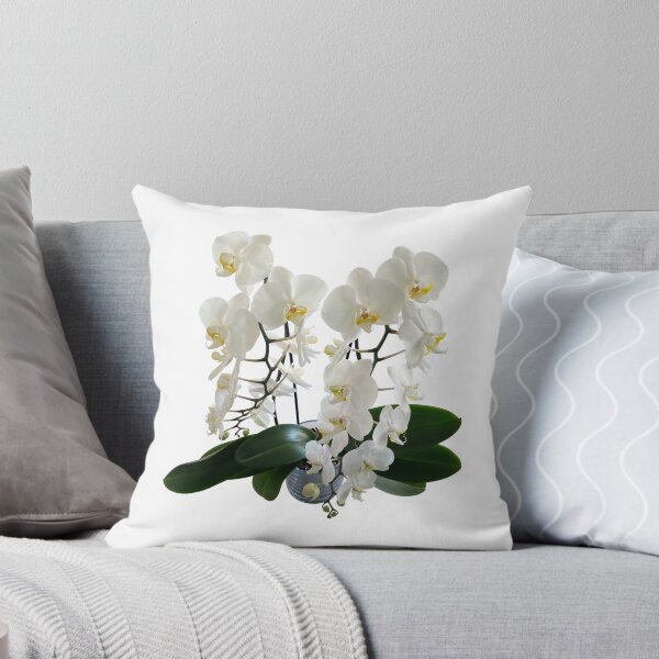 Item preview, White phalaenopsis orchid original artwork designed and sold by paragonDesign28.