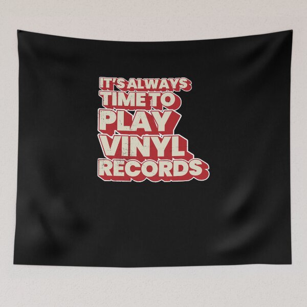 Item preview, It's always time to play vinyl records designed and sold by Músico Ilustre.