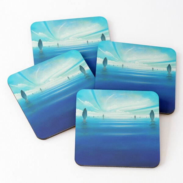 Item preview, Sea statues - a different kind of blue sea image designed and sold by art paintings.