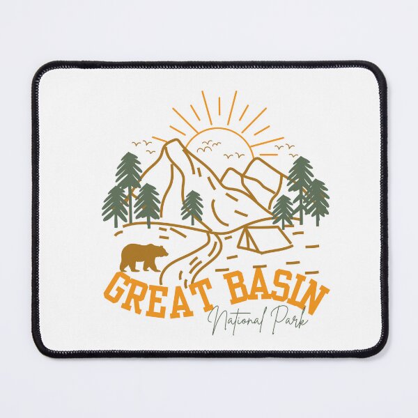 Artikelvorschau, Klassisches Gekritzel-T-Shirt des Great Basin National State Park Sticker entworfen und verkauft von ThinkNature!.