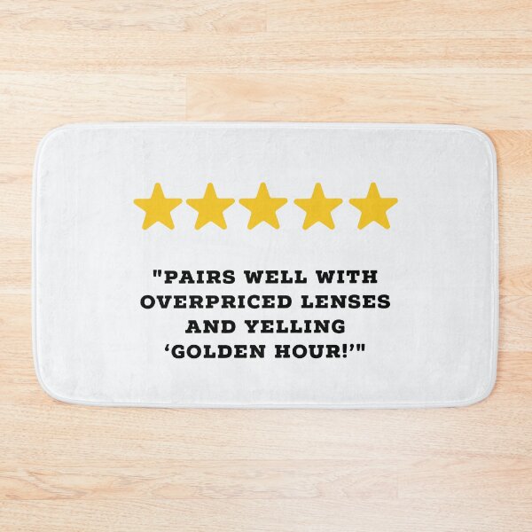 Item preview, Photography Lover Reviews Funny 5 Star Review #2 designed and sold by Jollys-ArtShop.