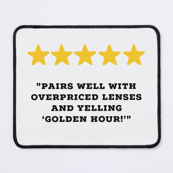 Item preview, Photography Lover Reviews Funny 5 Star Review #2 designed and sold by Jollys-ArtShop.