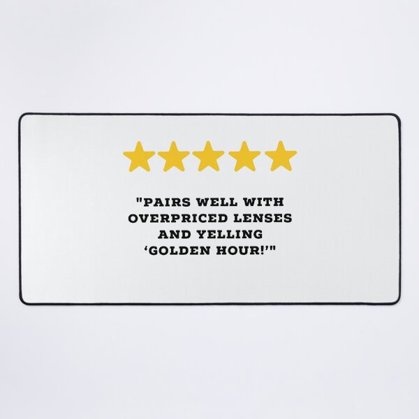 Item preview, Photography Lover Reviews Funny 5 Star Review #2 designed and sold by Jollys-ArtShop.