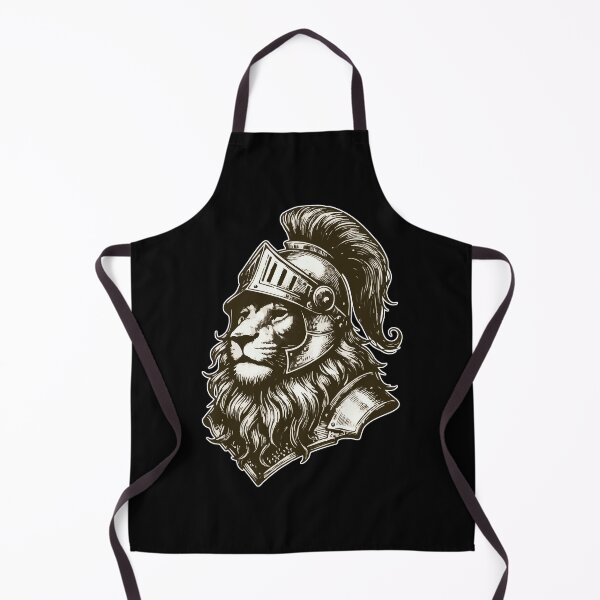 Item preview, Lion Knight Medieval Portrait designed and sold by TomFrontierArt.