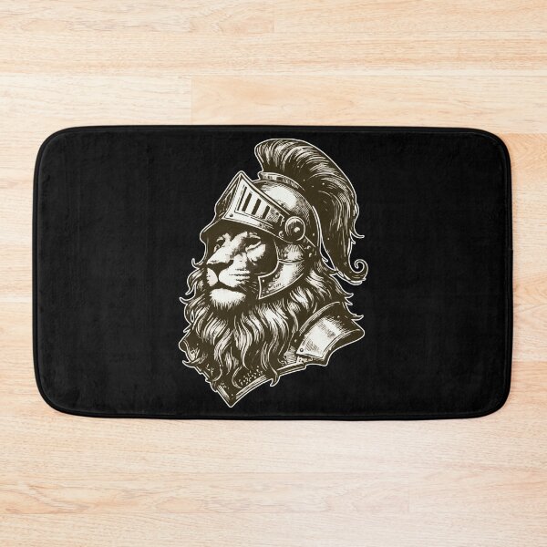 Item preview, Lion Knight Medieval Portrait designed and sold by TomFrontierArt.