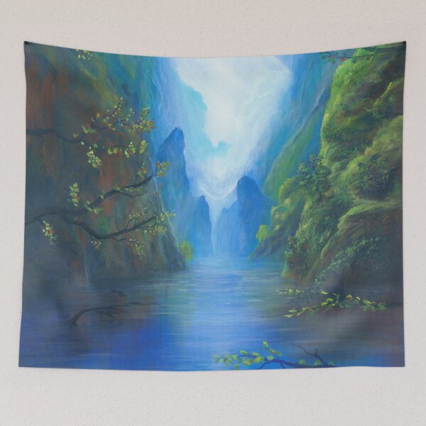 Item preview, stage - a valley to dream designed and sold by art paintings.