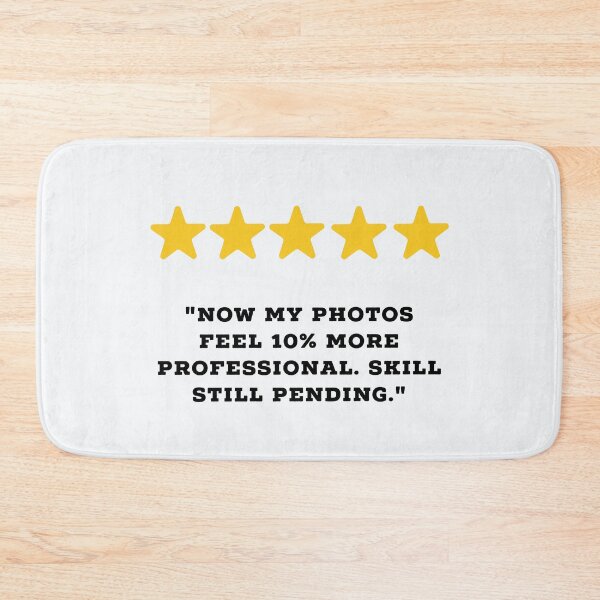 Item preview, Photography Lover Reviews Funny 5 Star Review #3 designed and sold by Jollys-ArtShop.