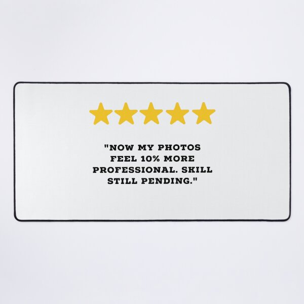 Item preview, Photography Lover Reviews Funny 5 Star Review #3 designed and sold by Jollys-ArtShop.