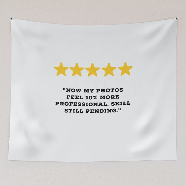 Item preview, Photography Lover Reviews Funny 5 Star Review #3 designed and sold by Jollys-ArtShop.