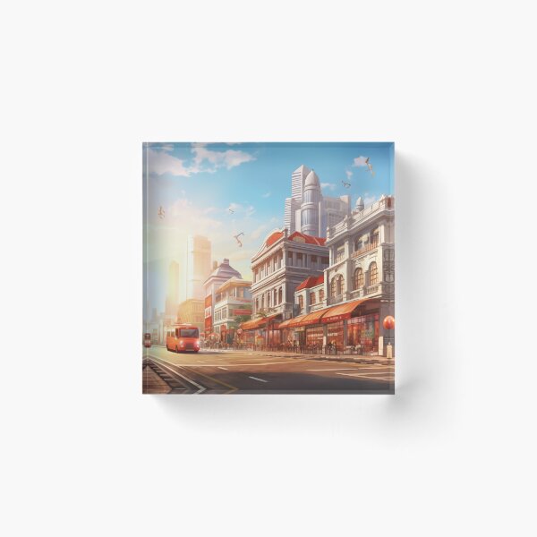 Item preview, Urban Charm: Iconic City Alleys #6 designed and sold by Anuchartl.
